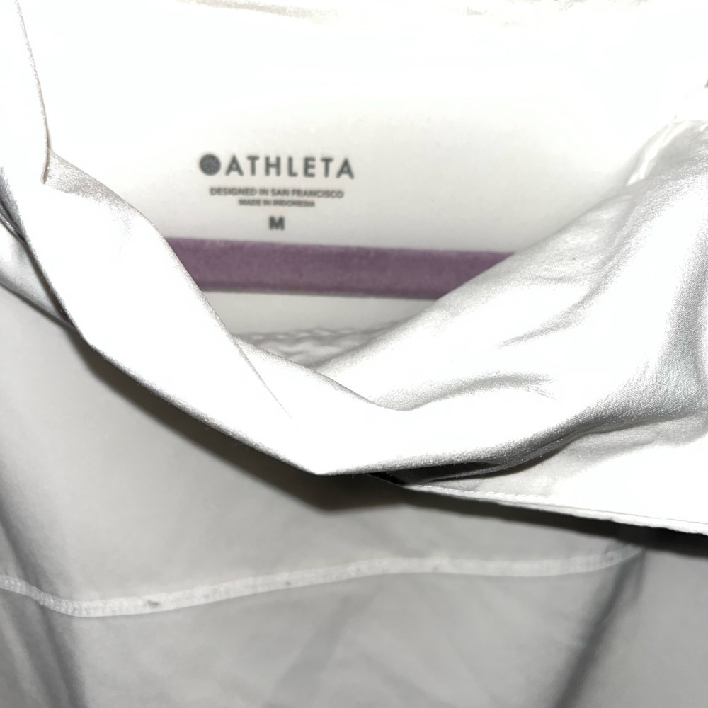 Athleta Pull Over Light Athletic Jacket Size Medi… - image 3